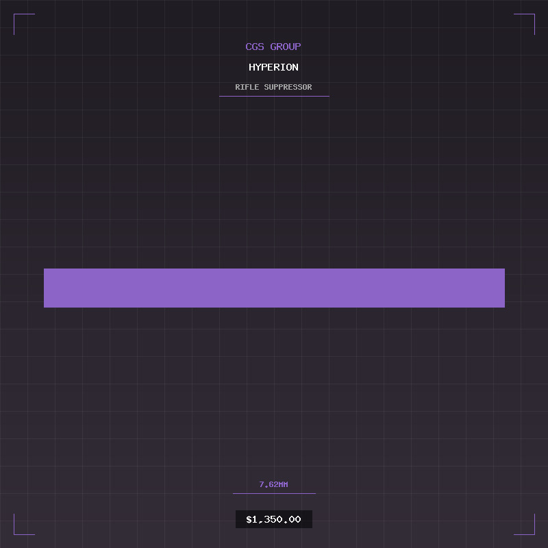 CGS Group Hyperion Suppressor - Buy Online