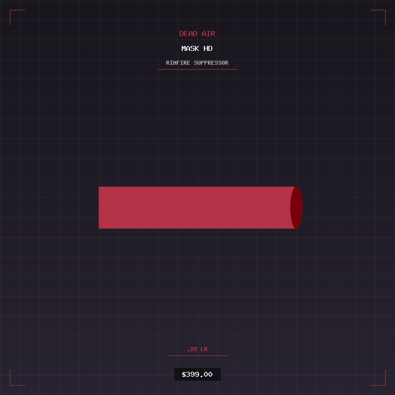 Dead Air Mask HD Suppressor - Buy Online