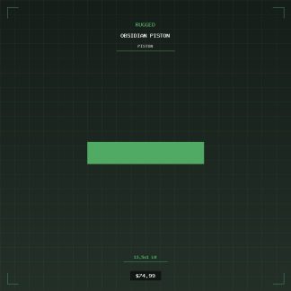 Rugged Obsidian Piston 13.5x1 LH - Buy Online