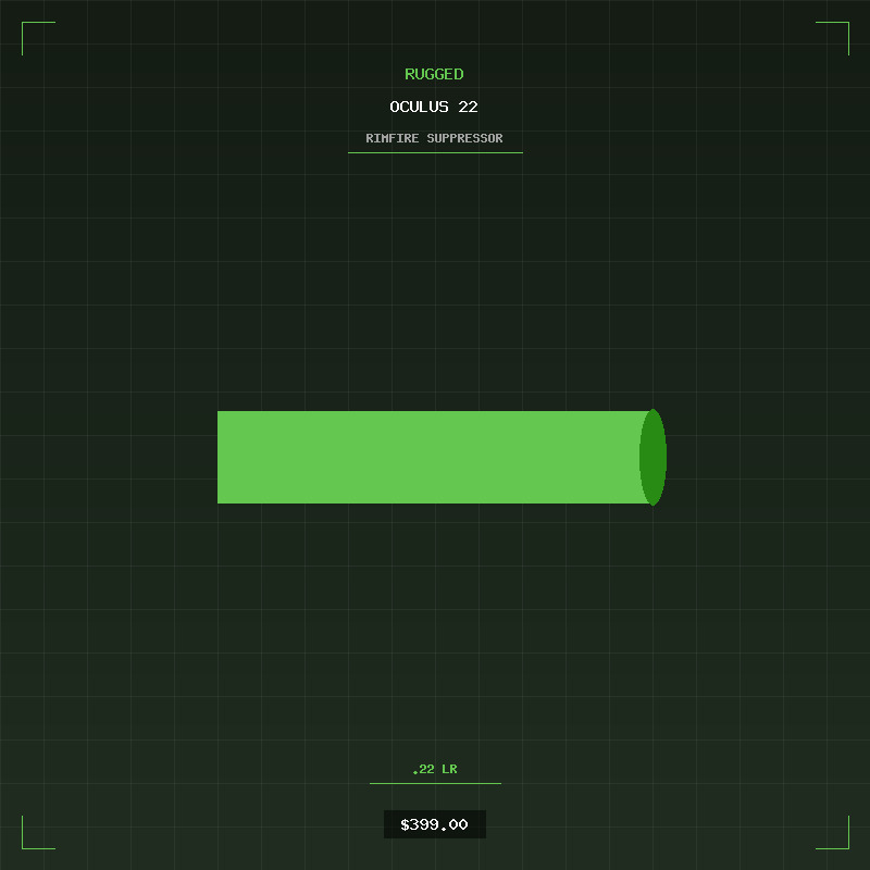 Rugged Oculus 22 Suppressor - Buy Online