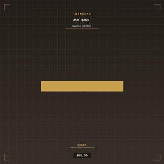 SilencerCo ASR Muzzle Brake 5/8x24 - Buy Online