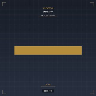 SilencerCo Omega 300 Suppressor - Buy Online