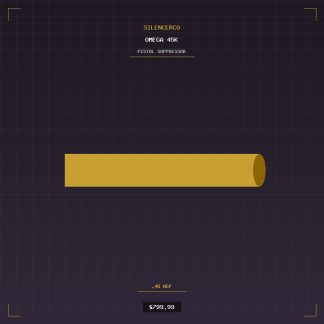 SilencerCo Omega 45K Suppressor - Buy Online