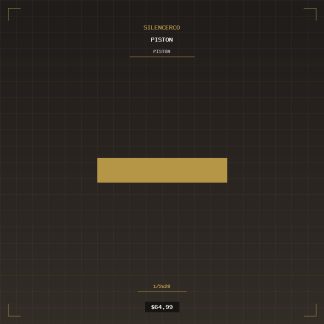 SilencerCo Piston 1/2x28 - Buy Online