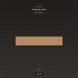 Suppressor Cover 7" High-Temp - Buy Online