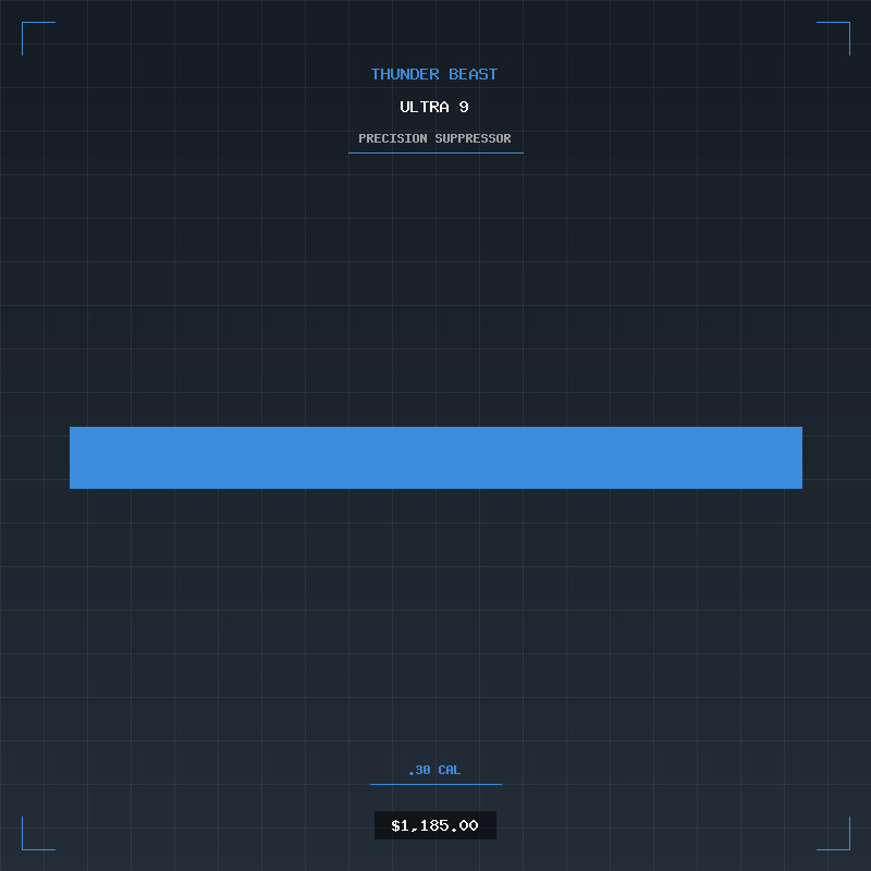 Thunder Beast Ultra 9 Suppressor - Buy Online